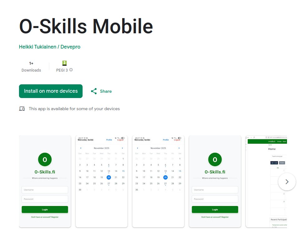 Testaajia etsitään – tule mukaan kehittämään O-Skills Android -sovellusta!
