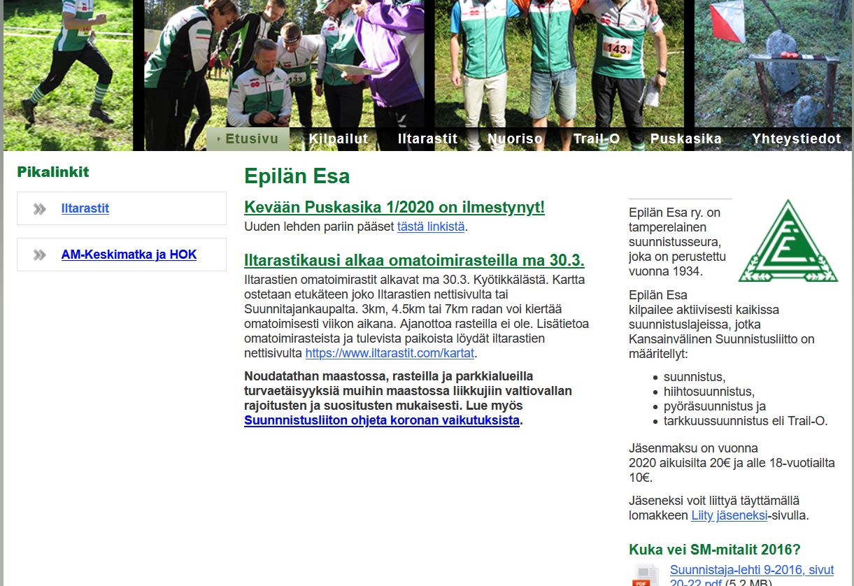 Club picture: Epilän Esa