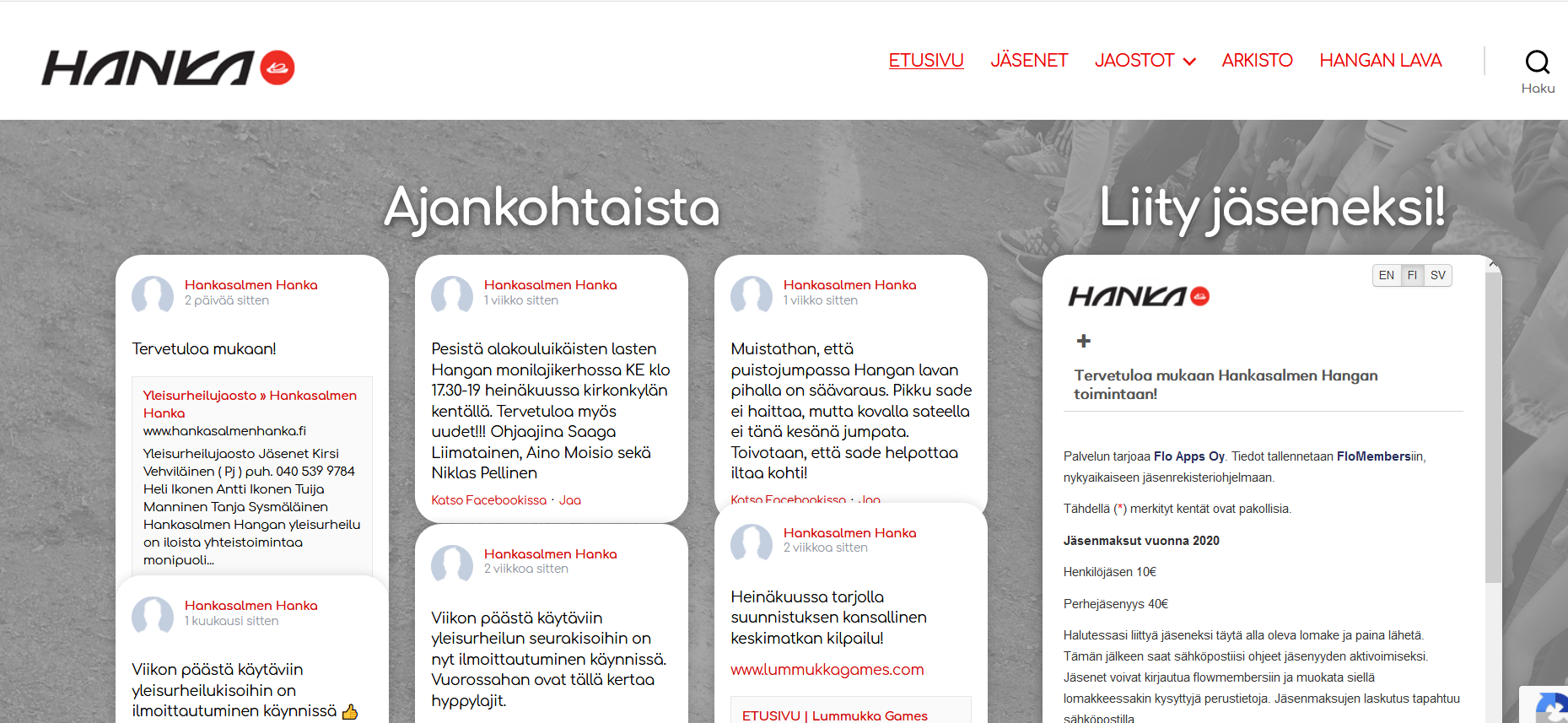 Club picture: Hankasalmen Hanka