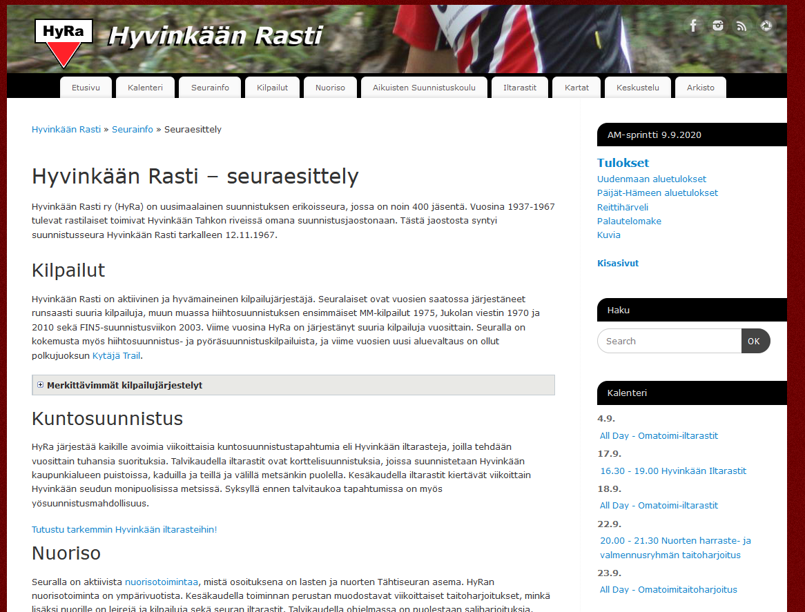 Club picture: Hyvinkään Rasti