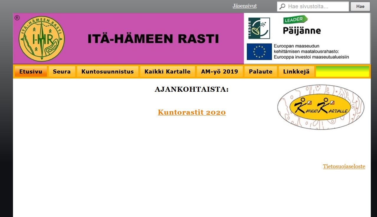 Club picture: Itä-Hämeen Rasti