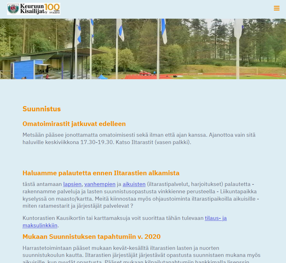 Club picture: Keuruun Kisailijat