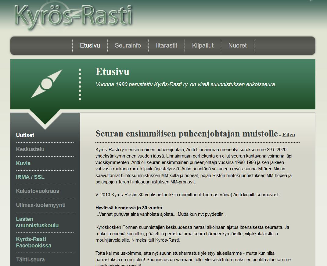 Club picture: Kyrös-Rasti