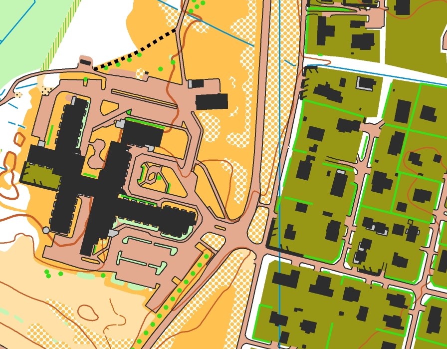 Fillarirastit ja PySu-akatemia, Kangasalan keskusta, talvikortteli